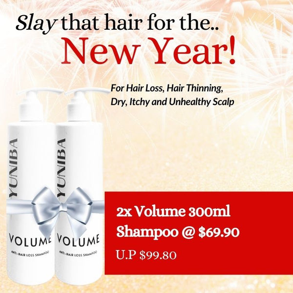 Haircare CNY Promo: 2x Volume Shampoo @ $69.90! U.P $99.80